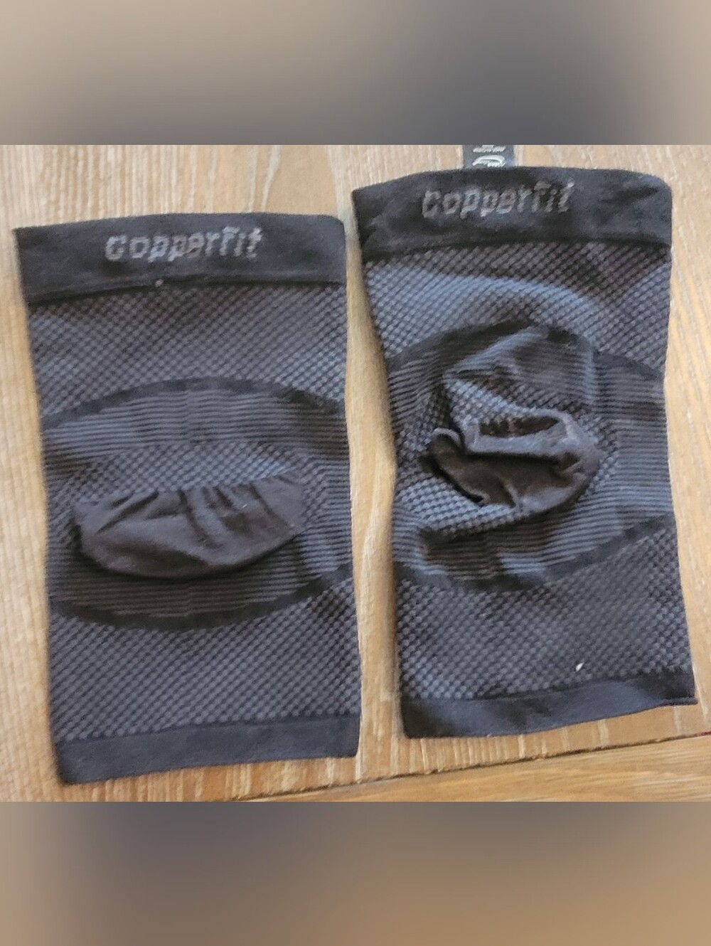 CopperFit Men's Black Ankle Support Sleeves